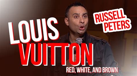 russell peters louis vuitton|Russell Peters Louis Vuitton clip.